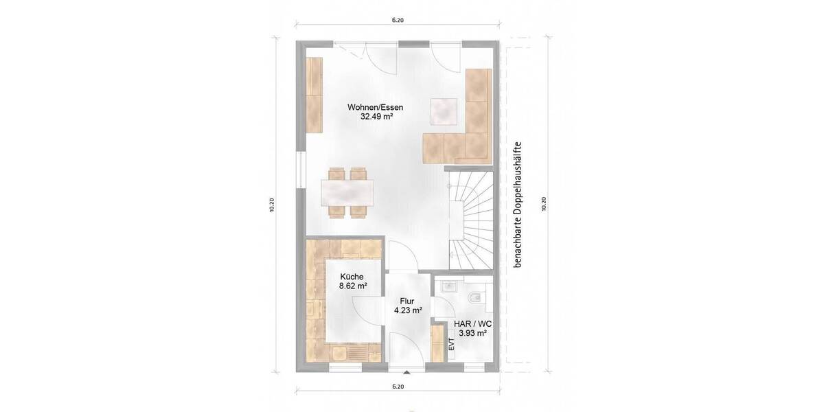Bezahlbares Wohnen für Familien und Berufspendler 6 zimmer