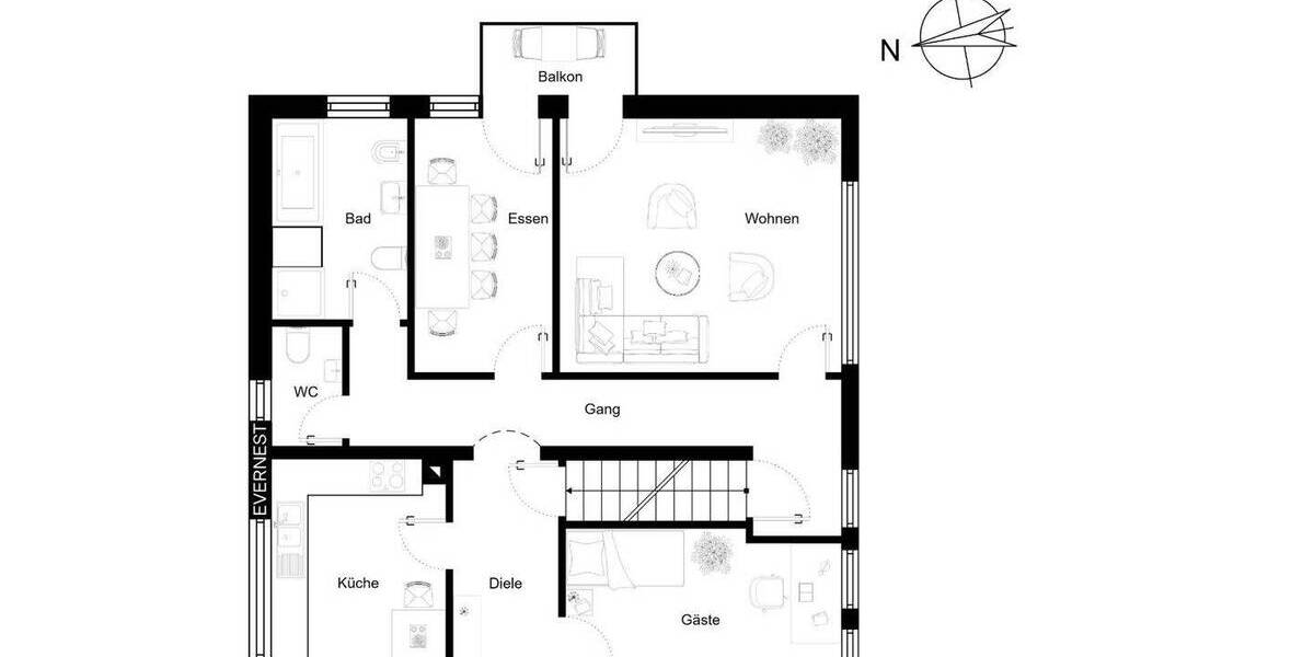 Doppelhaushälfte Allmendingen - 5 Zimmer, 140 m&sup2;, 369.000&euro; | Angebot:26487245