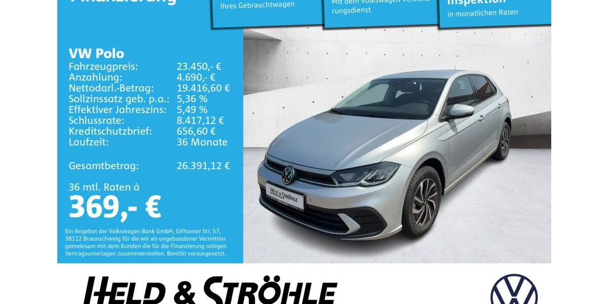 VW Polo 6.001 km 22.450 &euro; Neu-Ulm 89231