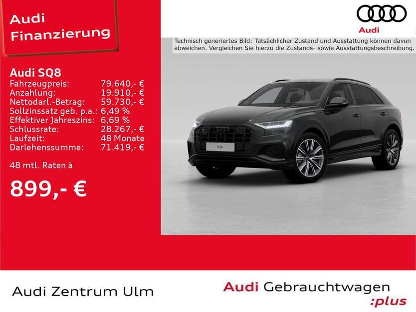 Audi SQ8 52.700 km 79.640 € Ulm 89073