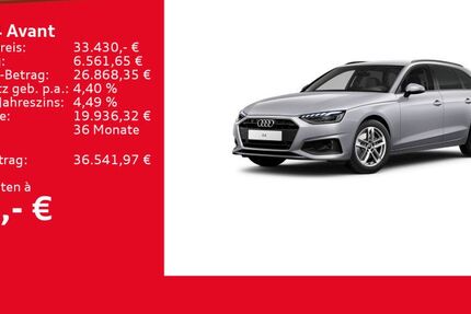 Audi A4 9.998 km 33.430 &euro; Ulm 89073