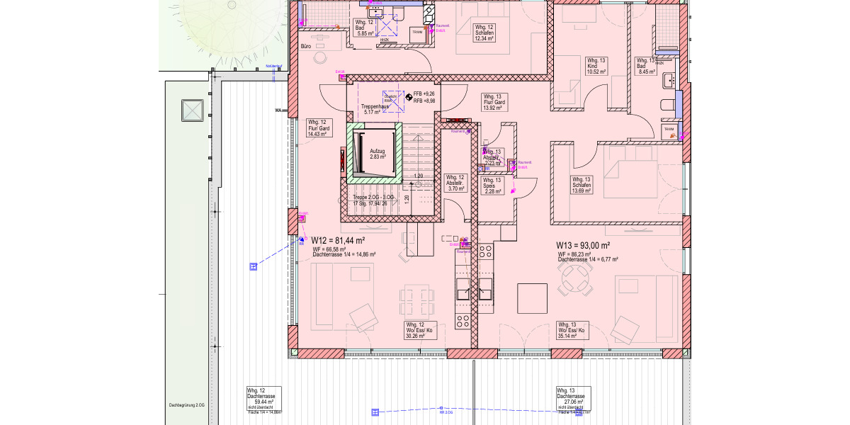 Etagenwohnung Langenau Langenau - 2 Zimmer, 52 m&sup2;, 260.500&euro; | Angebot:23574804