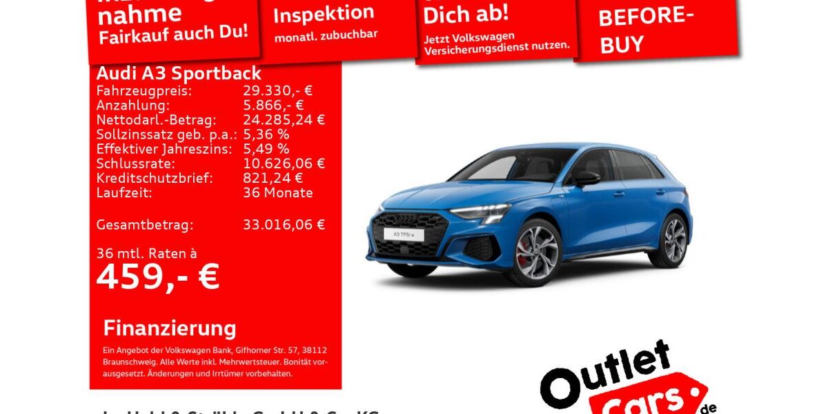 Audi A3 46.961 km 29.330 &euro; Senden 89250