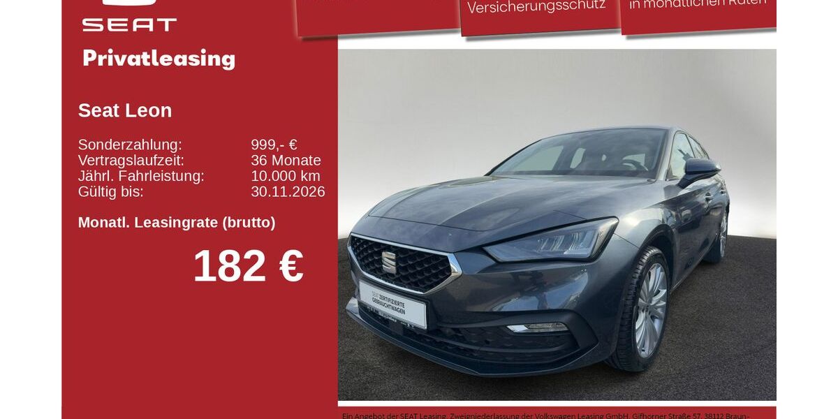 Seat Leon 11.483 km 25.420 &euro; Neu-Ulm 89231