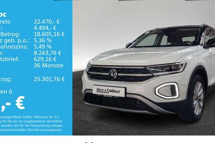 VW T-Roc 27.644 km 22.470 &euro; Ulm 89077