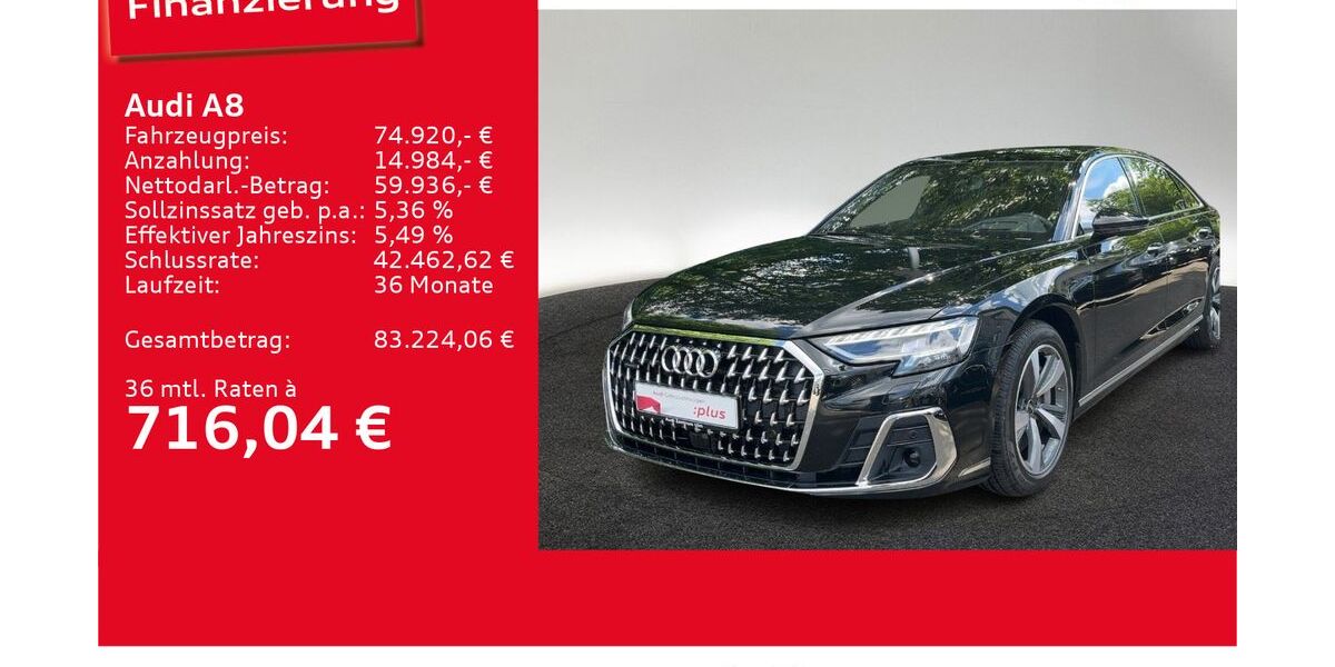 Audi A8 28.646 km 74.920 &euro; Ulm 89073