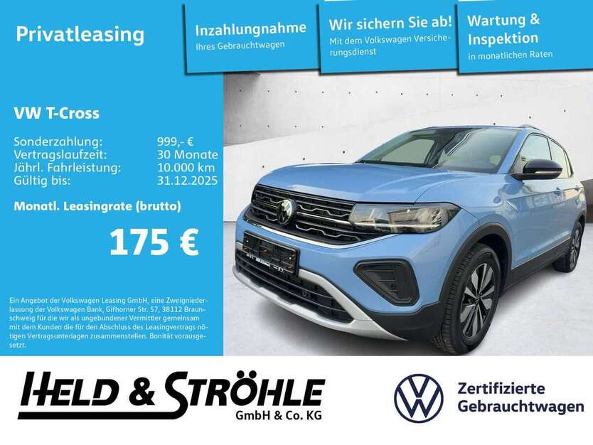 VW T-Cross 7.057 km 22.321 € Neu-Ulm 89231