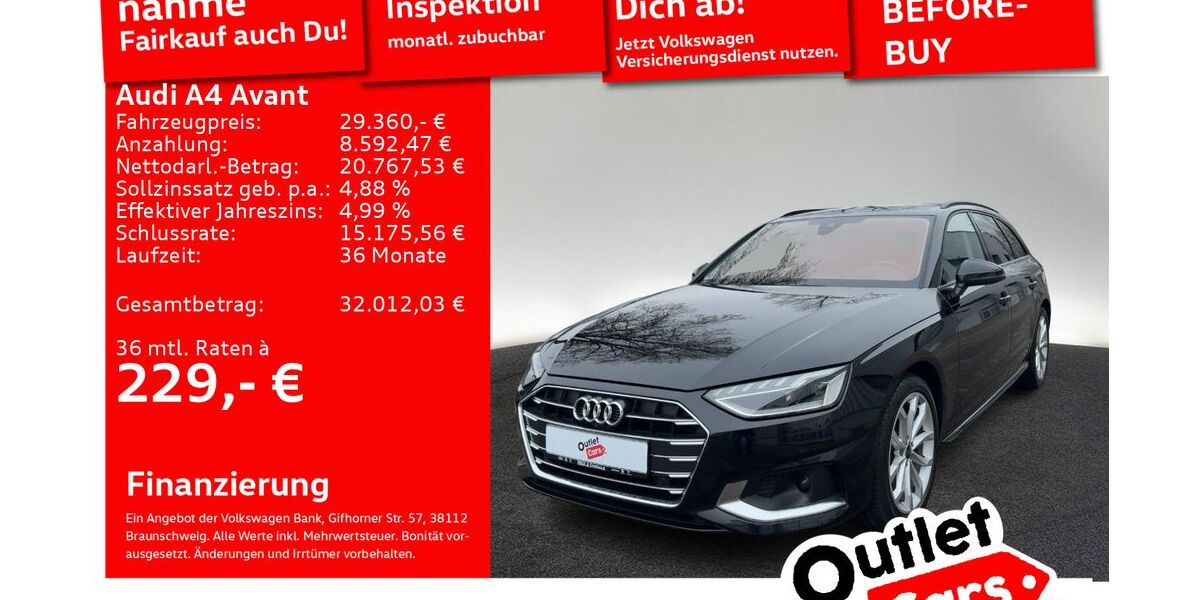 Audi A4 68.490 km 28.220 &euro; Senden 89250