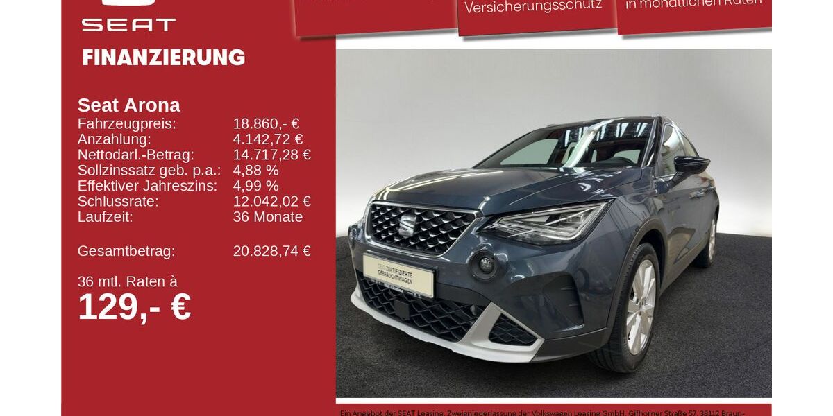 Seat Arona 18.286 km 18.860 &euro; Neu-Ulm 89231