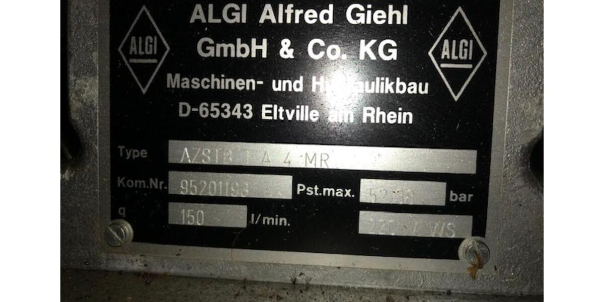 ALGI Hydraulik Aufzug Steuerblock Type: AZSTB I und II 3u.4 MR zimmer