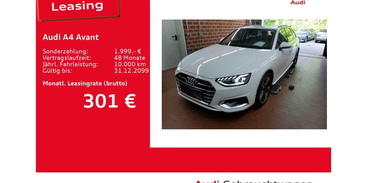 Audi A4 37.384 km 27.230 &euro; Ulm 89073
