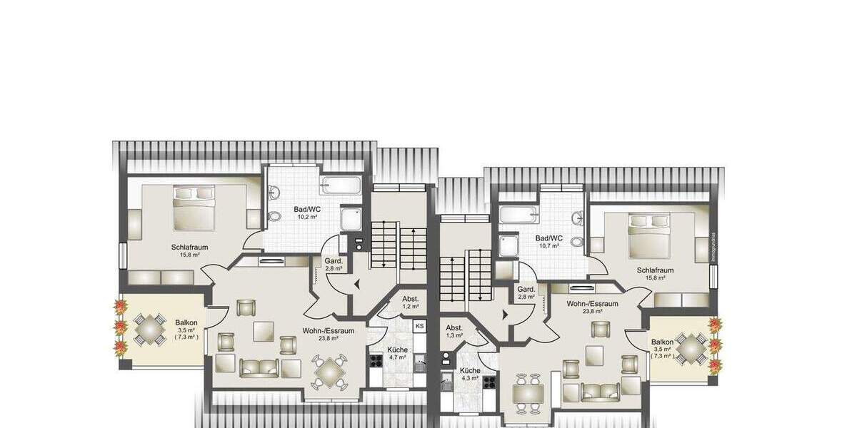 Mehrfamilienhaus, Wohnhaus Elchingen / Thalfingen Thalfingen - 1 Zimmer, 406 m&sup2;, 1.456.000&euro; | Angebot:24711009