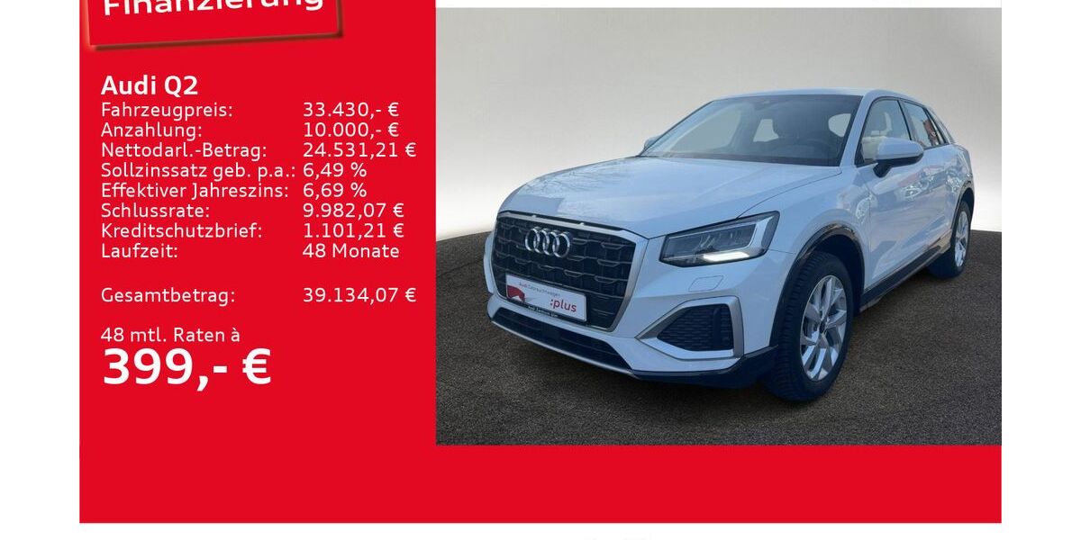 Audi Q2 20.527 km 33.430 &euro; Ulm 89073