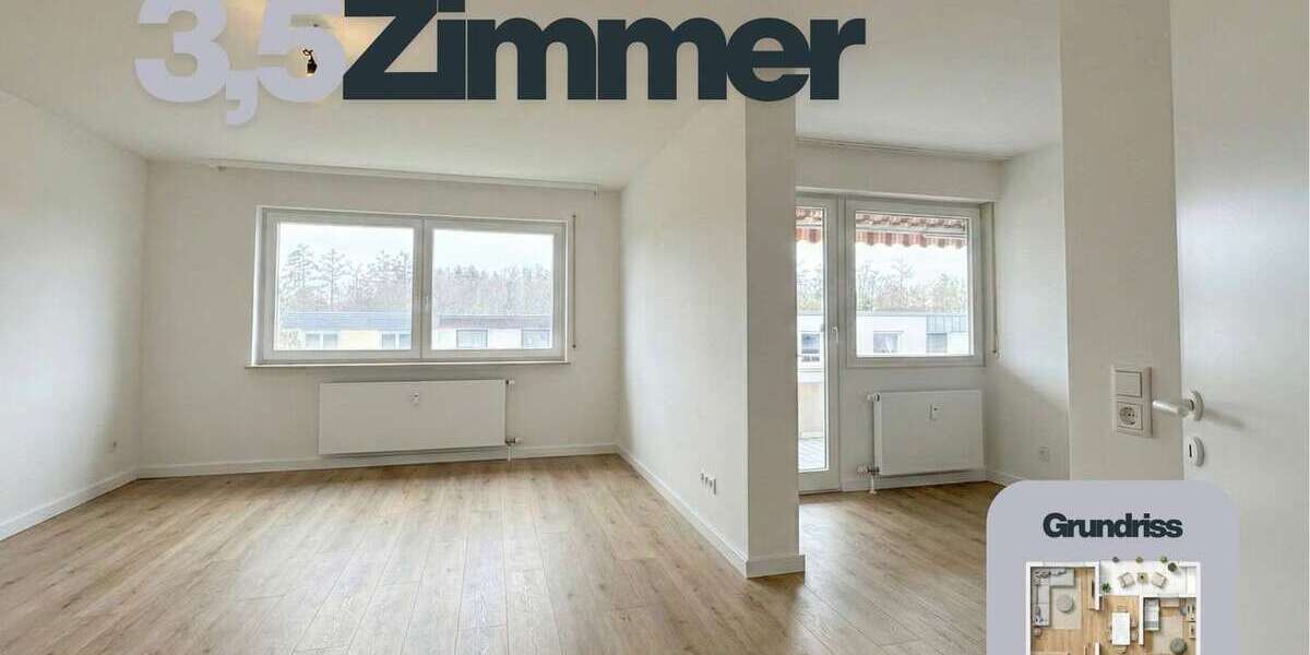 Etagenwohnung Ulm Donautal - 3.5 Zimmer, 85 m&sup2;, 334.000&euro; | Angebot:27080403