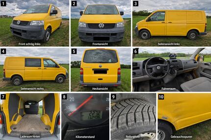 VW T5 Transporter 132.500 km 6.999 &euro; Blaustein 89134