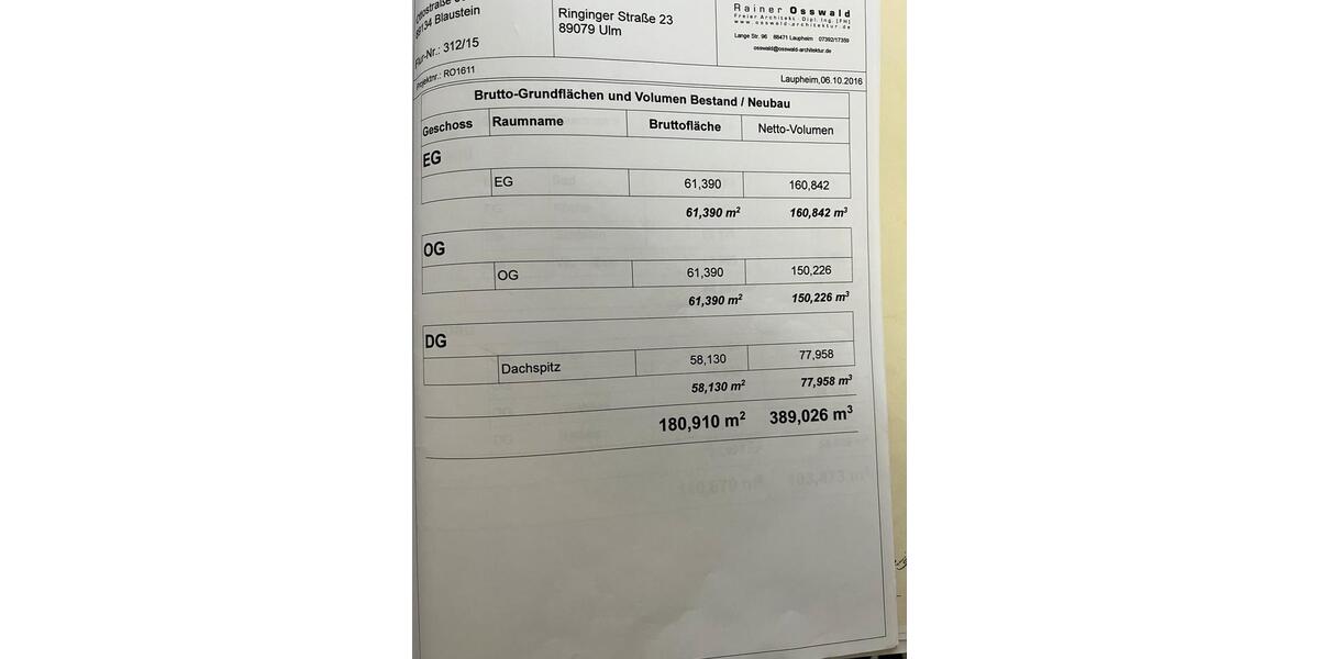 Reihenhaus Blaustein - 5 Zimmer, 134 m&sup2;, 470.000&euro; | Angebot:26934427
