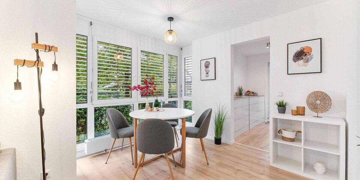Etagenwohnung Ulm Lehr - 3 Zimmer, 83 m&sup2;, 399.000&euro; | Angebot:26389940