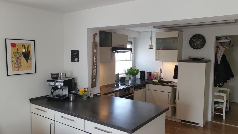 3-Zimmerwohnung mit Terrasse, Garten, Einbauküche, zentrumsnah