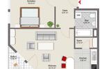 Etagenwohnung Ulm Obertalfingen - 2 Zimmer, 61 m&sup2;, 295.000&euro; | Angebot:26398815