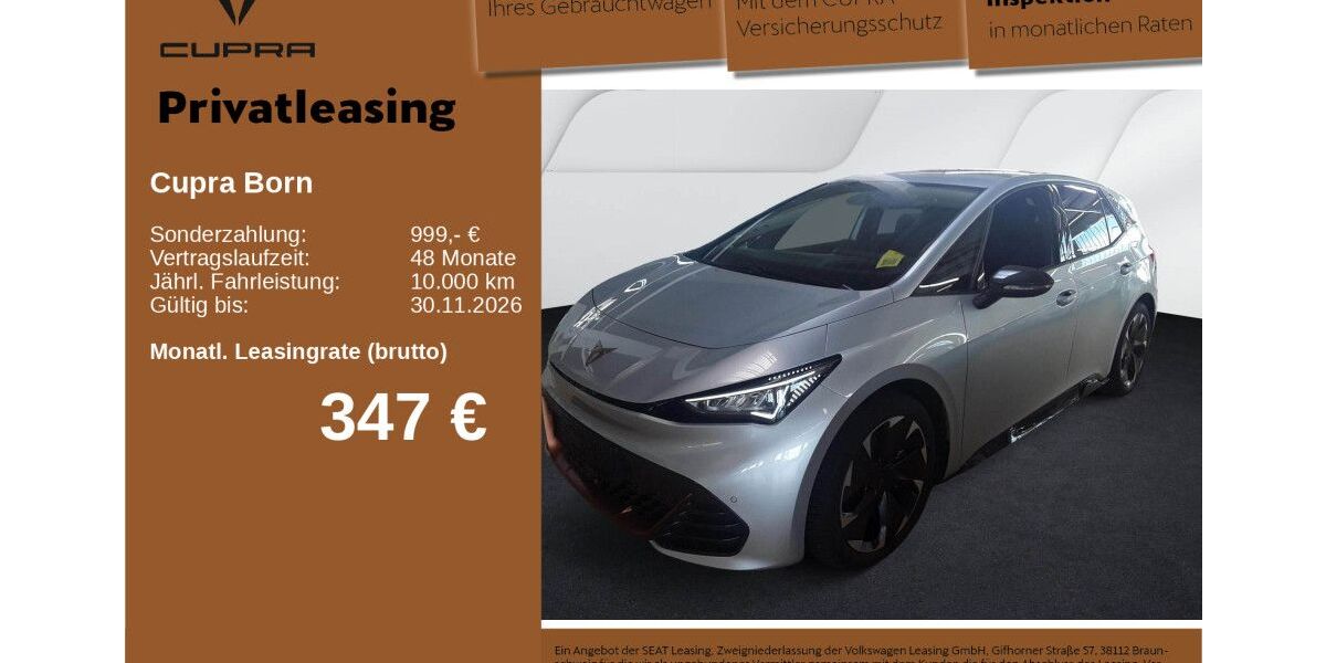 Cupra Born 14.086 km 35.860 &euro; Neu-Ulm 89231