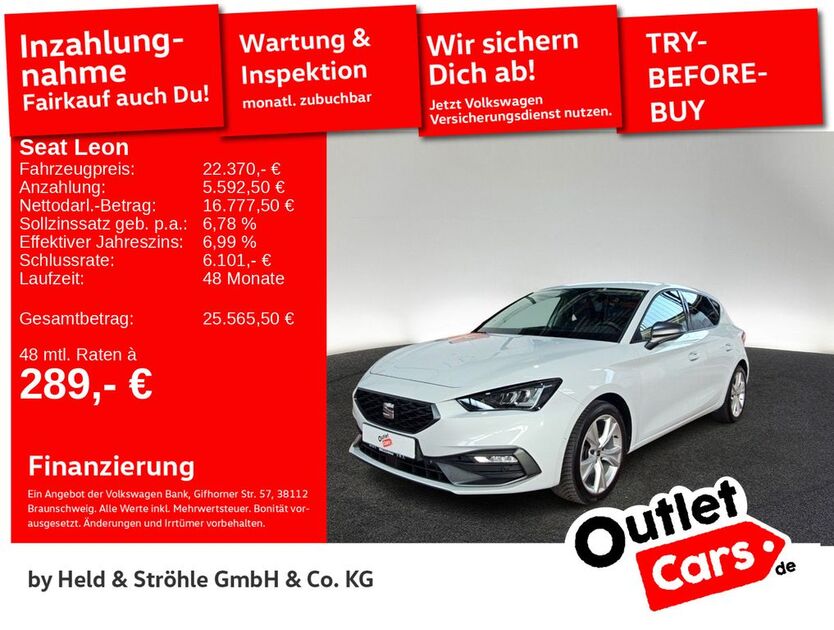 Seat Leon 22.120 km 22.370 € Senden 89250