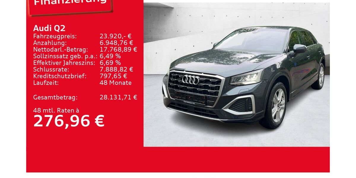 Audi Q2 7.303 km 23.820 &euro; Ulm 89073
