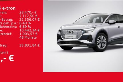 Audi Q4 e-tron 68.340 km 28.470 &euro; Ulm 89073