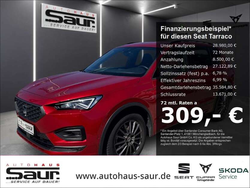 Seat Tarraco 41.350 km 28.980 € Ulm 89077