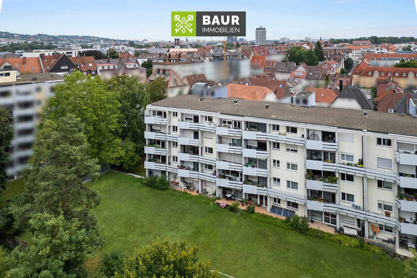 360° | Wohnen im Stadtgrün der Ulmer Weststadt: Helle 3-Zimmerwohnung nahe Theodor-Heuss-Platz