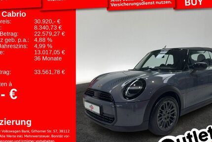 Mini Cooper Cabrio 3.254 km 30.920 &euro; Senden 89250