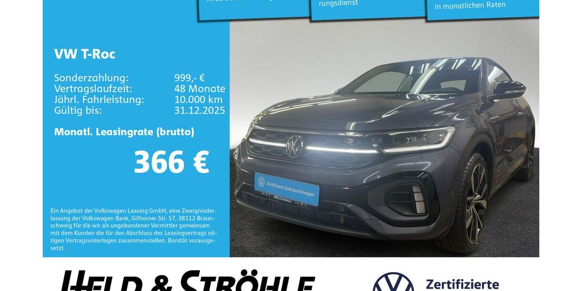 VW T-Roc 27.966 km 31.720 &euro; Neu-Ulm 89231