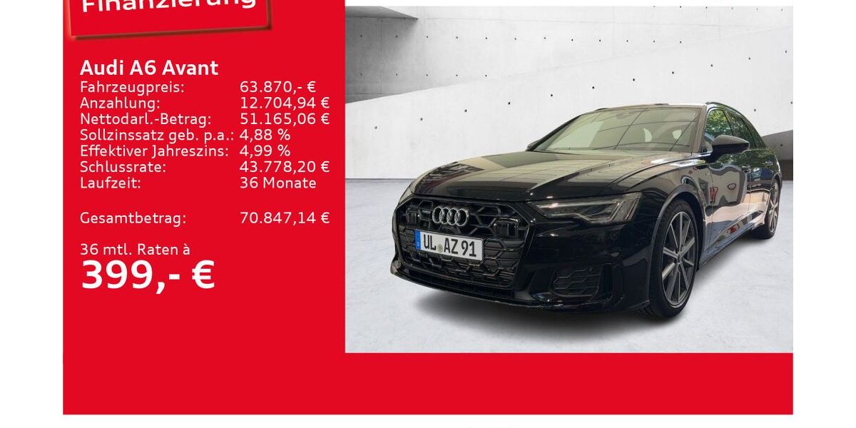 Audi A6 13.600 km 61.870 &euro; Ulm 89073
