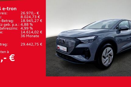 Audi Q4 e-tron 29.429 km 25.960 &euro; Ulm 89073