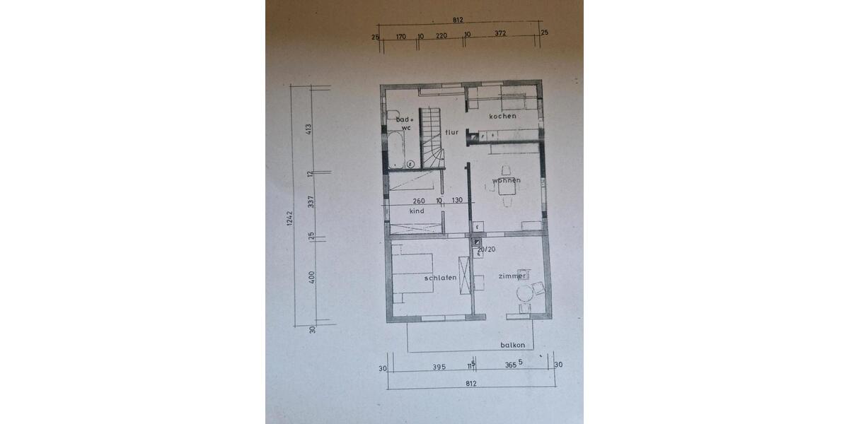 Etagenwohnung Langenau - 4 Zimmer, 90 m&sup2;, 1.100&euro; | Angebot:25760660