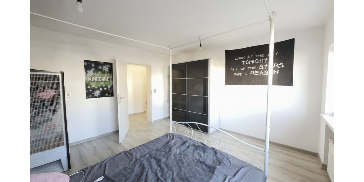 Großzügige 3,5-Zimmer-Wohnung mit Südbalkon, Stellplatz und modernisiertem Badezimmer - Etagenwohnung Senden | Angebot:26975249