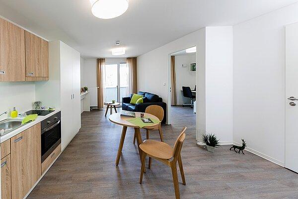 Etagenwohnung Neu-Ulm Ludwigsfeld - 2 Zimmer, 40 m&sup2;, 750&euro; | Angebot:26648182