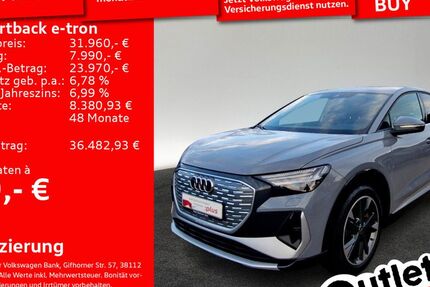 Audi Q4 e-tron 37.081 km 30.820 &euro; Senden 89250