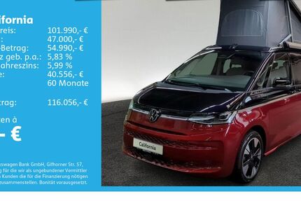VW T7 California 6.001 km 91.450 &euro; Ulm 89079