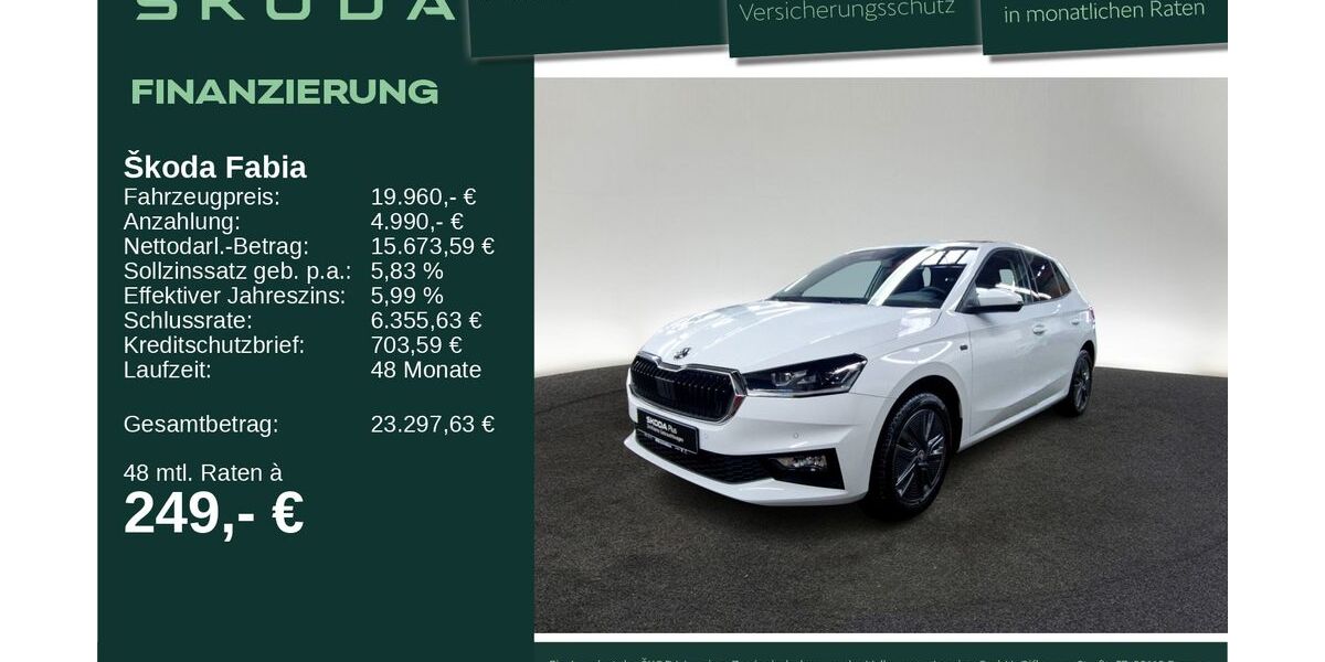 Skoda Fabia 19.481 km 19.960 &euro; Neu-Ulm 89231