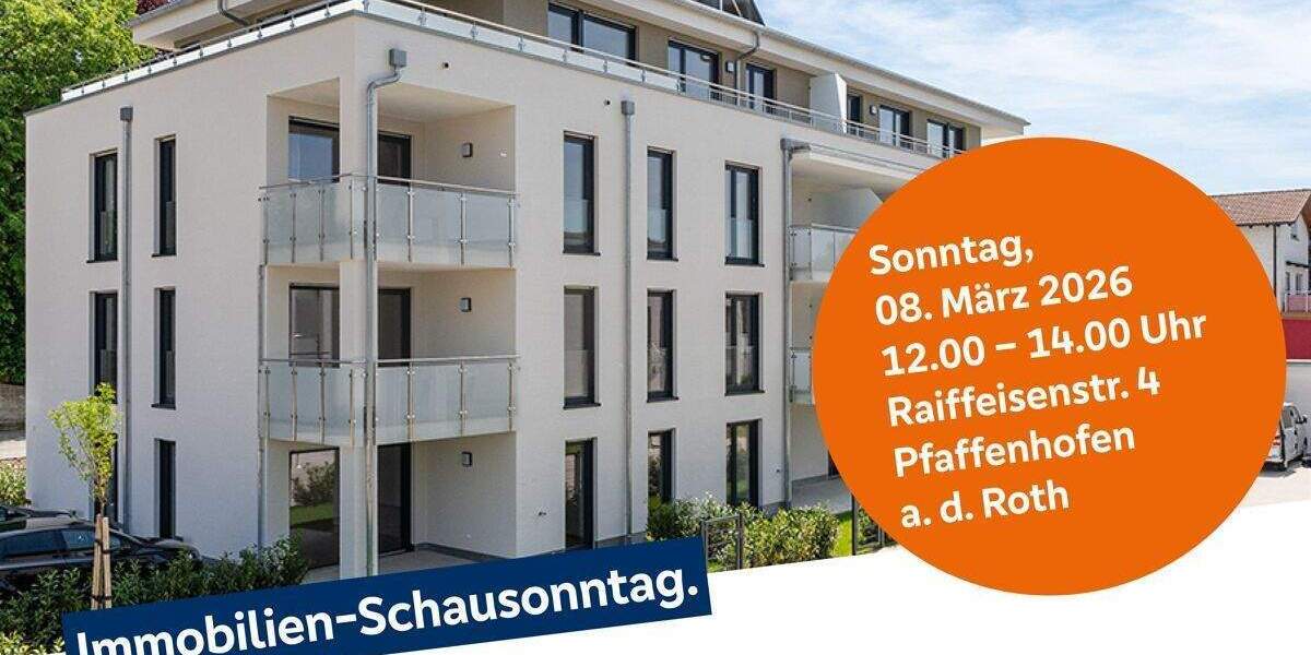 Etagenwohnung Pfaffenhofen an der Roth Pfaffenhofen - 3 Zimmer, 90 m&sup2;, 475.000&euro; | Angebot:25210023