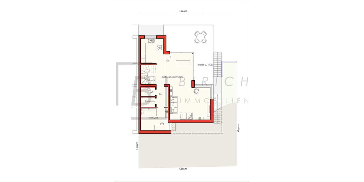 Doppelhaushälfte Nersingen Unterfahlheim - 5 Zimmer, 152 m&sup2;, 695.000&euro; | Angebot:25069427