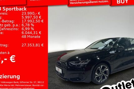 Audi A3 31.990 km 23.990 € Senden 89250