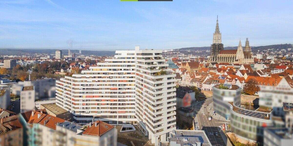 360°| Helle 1-Zimmer-Wohnung in zentraler Lage zwischen Ulm und Neu-Ulm 1 zimmer