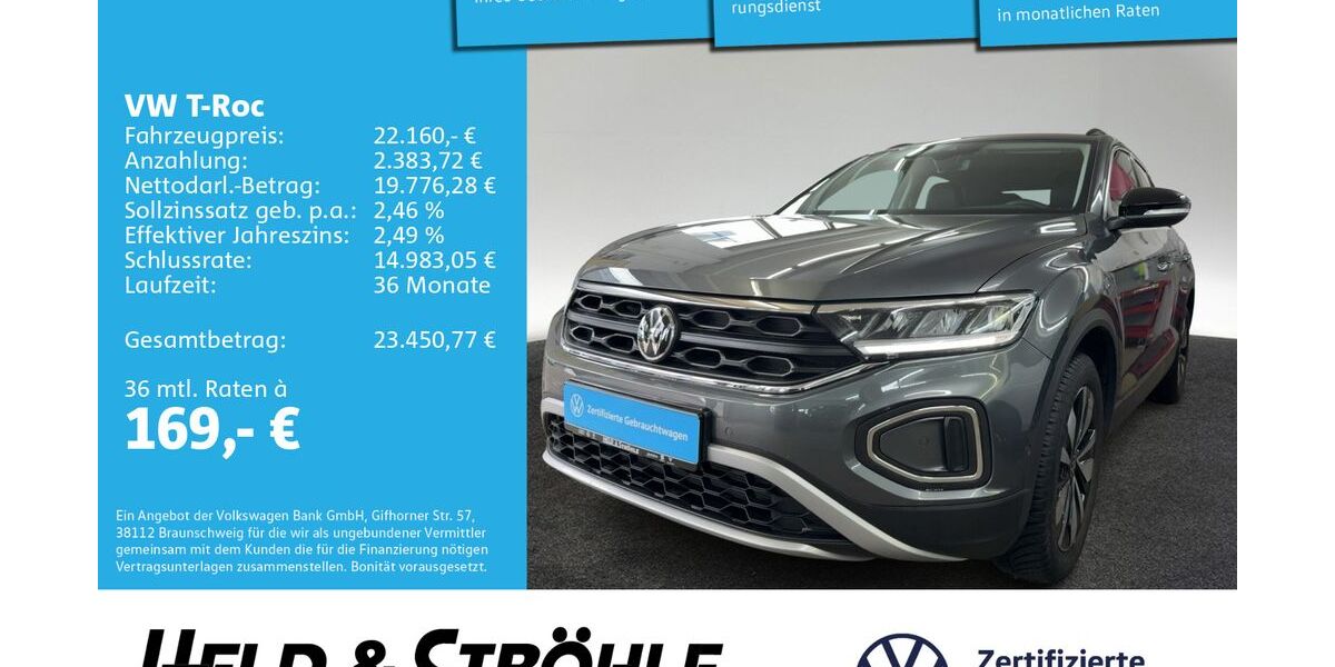 VW T-Roc 21.048 km 22.160 &euro; Neu-Ulm 89231