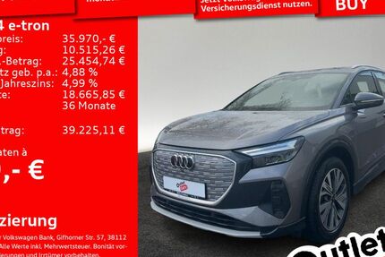 Audi Q4 e-tron 70.410 km 35.970 &euro; Senden 89250