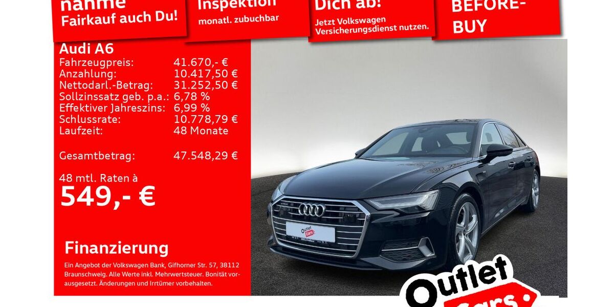 Audi A6 70.458 km 41.670 &euro; Senden 89250