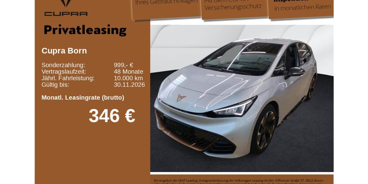 Cupra Born 12.605 km 35.860 &euro; Neu-Ulm 89231