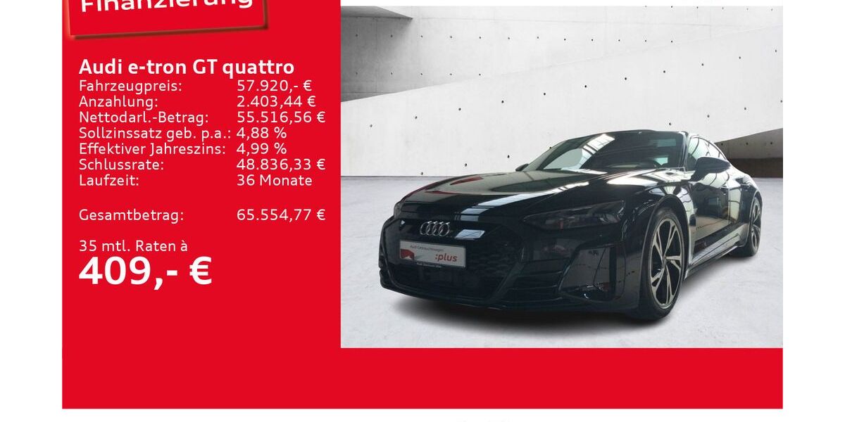 Audi e-tron GT 54.700 km 50.920 € Ulm 89073