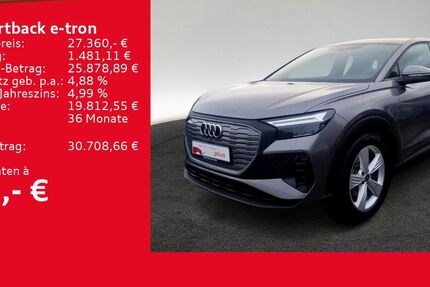 Audi Q4 e-tron 39.136 km 27.360 € Ulm 89073