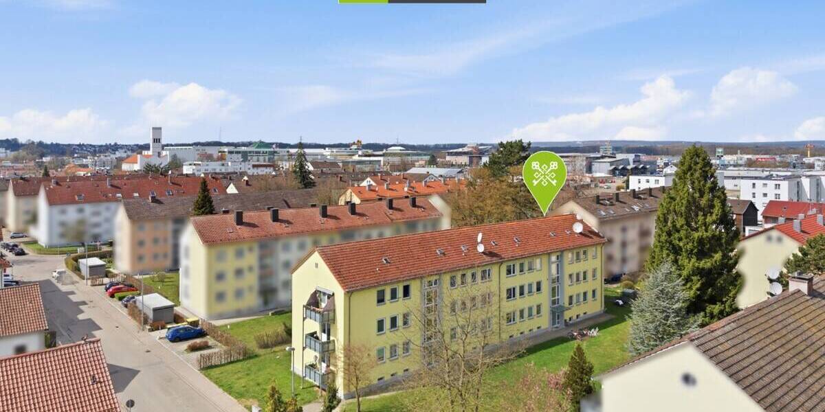 Etagenwohnung Senden - 2 Zimmer, 45 m&sup2;, 120.000&euro; | Angebot:26796222